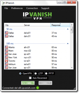 ipvanish logiciel