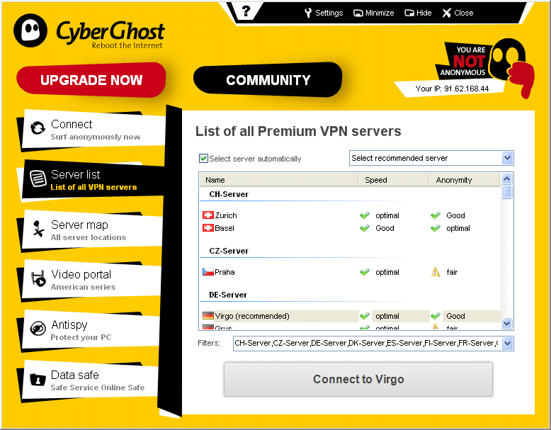 vpn cyberghost